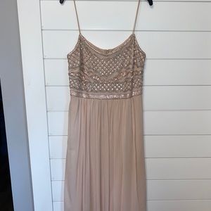 Pink prom/bridesmaids dress